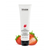 Лубрикант на водной основе Nuei Inlube с алоэ вера и ароматом клубники - 100 мл. - Nuei cosmetics - купить с доставкой в Хабаровске