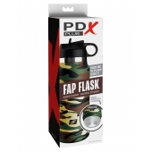 Мастурбатор в камуфляжной колбе Fap Flask - Pipedream - в Хабаровске купить с доставкой