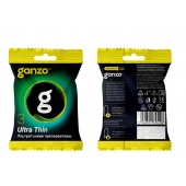 Ультратонкие презервативы Ganzo Ultra thin в мягкой упаковке - 3 шт. - Ganzo - купить с доставкой в Хабаровске