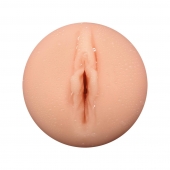 Телесный мастурбатор-вагина Maxi Flex Vaginal Experience - Adrien Lastic - в Хабаровске купить с доставкой