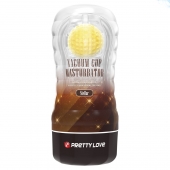 Прозрачный текстурированный мастурбатор Vacuum Cup Masturbator Stellar - Baile - в Хабаровске купить с доставкой