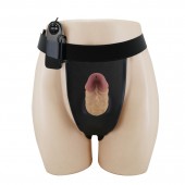 Полый вибрострапон на регулируемых трусиках Draven - 17,5 см. - Baile - купить с доставкой в Хабаровске