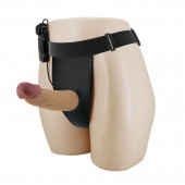 Полый вибрострапон на регулируемых трусиках Draven - 17,5 см. - Baile - купить с доставкой в Хабаровске