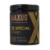 Презервативы с точками и рёбрами MAXUS Special - 12 шт. - Maxus - купить с доставкой в Хабаровске