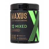 Презервативы MAXUS Mixed - 12 шт. - Maxus - купить с доставкой в Хабаровске
