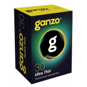 Супертонкие презервативы Ganzo Ultra thin - 30 шт. - Ganzo - купить с доставкой в Хабаровске