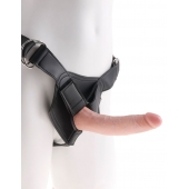 Страпон на виниловых трусиках Strap-on Harness Cock - 17,8 см. - Pipedream - купить с доставкой в Хабаровске