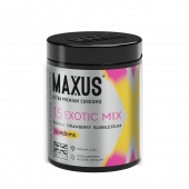 Цветные ароматизированные презервативы MAXUS Exotic Mix - 15 шт. - Maxus - купить с доставкой в Хабаровске
