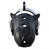 Черный замок верности Extreme Silicone Cock Blocker - Pipedream - купить с доставкой в Хабаровске