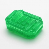 Зеленый мастурбатор-стимулятор Tenga Uni Emerald - Tenga - в Хабаровске купить с доставкой