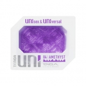 Фиолетовый мастурбатор-стимулятор Tenga Uni Amethyst - Tenga - в Хабаровске купить с доставкой