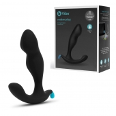 Черный утяжеленный анальный стимулятор Rocker Plug - 12 см. - b-Vibe - в Хабаровске купить с доставкой