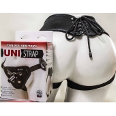 Универсальные трусики Harness UNI strap с корсетом - LOVETOY (А-Полимер) - купить с доставкой в Хабаровске