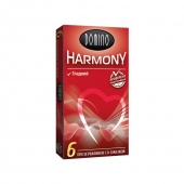 Гладкие презервативы Domino Harmony - 6 шт. - Domino - купить с доставкой в Хабаровске