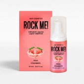 Жидкий вибратор Nuei Rock Me! с ароматом клубники - 20 мл. - Nuei cosmetics - купить с доставкой в Хабаровске