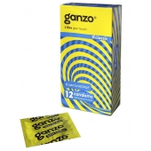 Классические презервативы с обильной смазкой Ganzo Classic - 12 шт. - Ganzo - купить с доставкой в Хабаровске