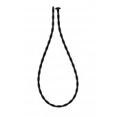 Черный уретральный массажер Glide Small - 30 см. - Lola Games - купить с доставкой в Хабаровске