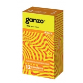 Ароматизированные презервативы Ganzo Juice - 12 шт. - Ganzo - купить с доставкой в Хабаровске