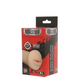 Нежный мастурбатор-ротик REALSTUFF 5INCH MASTURBATOR BJ - Dream Toys - в Хабаровске купить с доставкой
