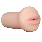 Нежный мастурбатор-ротик REALSTUFF 5INCH MASTURBATOR BJ - Dream Toys - в Хабаровске купить с доставкой