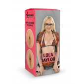 Двусторонний мастурбатор Lola Taylor - 22 см. - ФлешНаш - в Хабаровске купить с доставкой