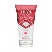 Интимный гель-смазка на водной основе Lubrimax Magic Strawberry - 75 мл. - ИнтелБИО - купить с доставкой в Хабаровске
