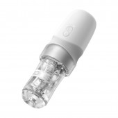 Белый автоматический мастурбатор Extra Sauce - Sauce - в Хабаровске купить с доставкой