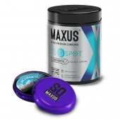 Гладкие презервативы Maxus G spot с двойной спиралью - 15 шт. - Maxus - купить с доставкой в Хабаровске
