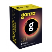 Классические презервативы с обильной смазкой Ganzo Classic - 30 шт. - Ganzo - купить с доставкой в Хабаровске
