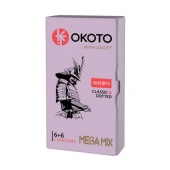 Презервативы OKOTO Mega Mix - 12 шт. - Sitabella - купить с доставкой в Хабаровске