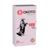 Тонкие презервативы OKOTO Ultra Thin - 12 шт. - Sitabella - купить с доставкой в Хабаровске