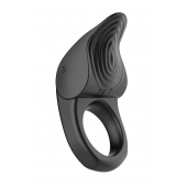 Черное эрекционное виброкольцо Vibro Lust Ring - MALESATION - в Хабаровске купить с доставкой