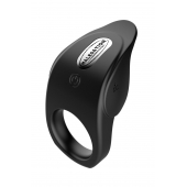 Черное эрекционное виброкольцо Vibro Lust Ring - MALESATION - в Хабаровске купить с доставкой