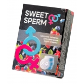 Шипучие таблетки для мужчин Sweet Sperm для изменения вкуса спермы (4 шт. по 0,5 гр.) - Капиталпродукт - купить с доставкой в Хабаровске