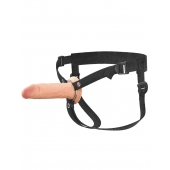 Полый страпон на ремнях 6’’ Hollow Silicone Strap-on - Pipedream - купить с доставкой в Хабаровске