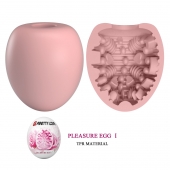 Розовый мастурбатор-яйцо Pleasure Egg I - Baile - в Хабаровске купить с доставкой