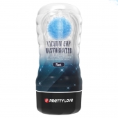 Прозрачный текстурированный мастурбатор Vacuum Cup Masturbator Planet - Baile - в Хабаровске купить с доставкой