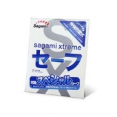 Презерватив Sagami Xtreme Ultrasafe с двойным количеством смазки - 1 шт. - Sagami - купить с доставкой в Хабаровске
