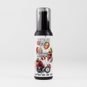 Лубрикант для орального секса SGAN со вкусом клубники со сливками - 100 мл. - SGAN - купить с доставкой в Хабаровске