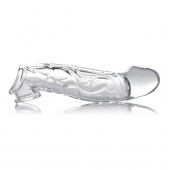 Прозрачная насадка для увеличения члена 2 Inch Clear Extender Sleeve - XR Brands - в Хабаровске купить с доставкой