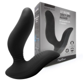 Черный вибромассажер простаты 3,5’’ Curve P-spot Massager - 12 см. - Erokay - в Хабаровске купить с доставкой