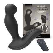 Черный вибромассажер простаты 3,5’’ Remote Control P-spot Massager - 12,5 см. - Erokay - в Хабаровске купить с доставкой