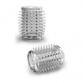 Прозрачная насадка с шипами STAY HARD COCK SLEEVE 01 CLEAR - Blush Novelties - в Хабаровске купить с доставкой