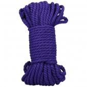 Фиолетовая верёвка для связывания и фиксации Bind Tie - 15,24 м. - Doc Johnson - купить с доставкой в Хабаровске