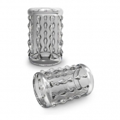 Прозрачная насадка с бороздками STAY HARD COCK SLEEVE 04 CLEAR - Blush Novelties - в Хабаровске купить с доставкой