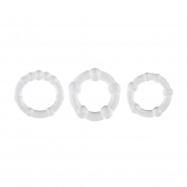 Набор из 3 эрекционных колец Erection Rings Set - Selopa - в Хабаровске купить с доставкой