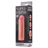 Фаллоудлинитель SUPER HERO Casanova - 18 см. - Lola Games - в Хабаровске купить с доставкой