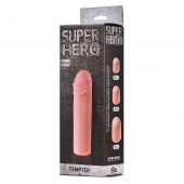 Фаллоудлинитель SUPER HERO Tempter - 16 см. - Lola Games - в Хабаровске купить с доставкой