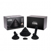 Конусный вибромассажер Cowgirl Cone с 2 насадками - CowGirl - купить с доставкой в Хабаровске