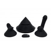 Конусный вибромассажер Cowgirl Cone с 2 насадками - CowGirl - купить с доставкой в Хабаровске
